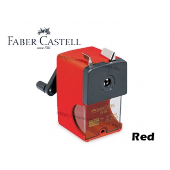 Faber Castell 1809 Pencil Sharpener Machine Red